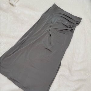 Elegant Gray Women's Skirt